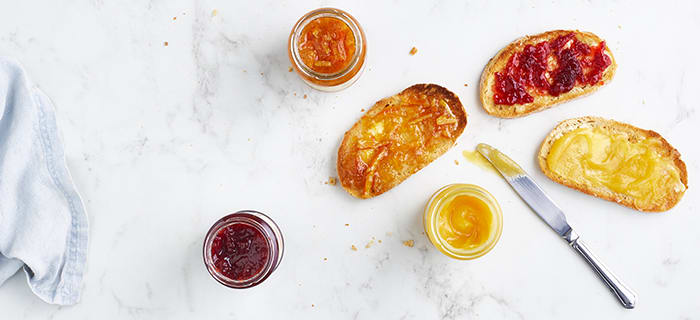 Delicious preserves and spreads and drink delivered to your door by 7am with Milk & More Delicious preserves and spreads and drink delivered to your door by 7am with Milk & More